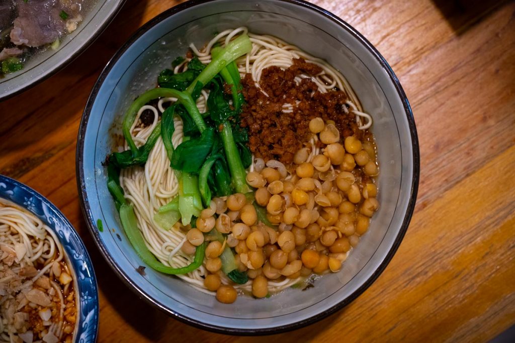 Sichuan Noodles at Liu Tang Men in Shanghai