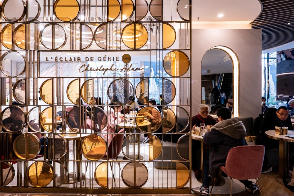 L'eclair de Genie inside Xintiandi Plaza, Shanghai. Photo by Rachel Gouk.
