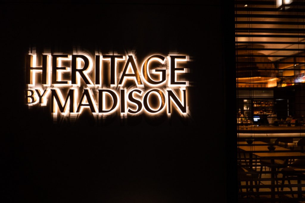 Heritage by Madison, a restaurant in Shanghai by chef Austin Hu serving a seamless mix of Western and Asian influences. Photo by Rachel Gouk.