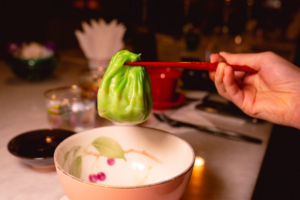 Sichuan cuisine at The Peacock Room, a contemporary Chinese restaurant in Shanghai. Photo by Rachel Gouk