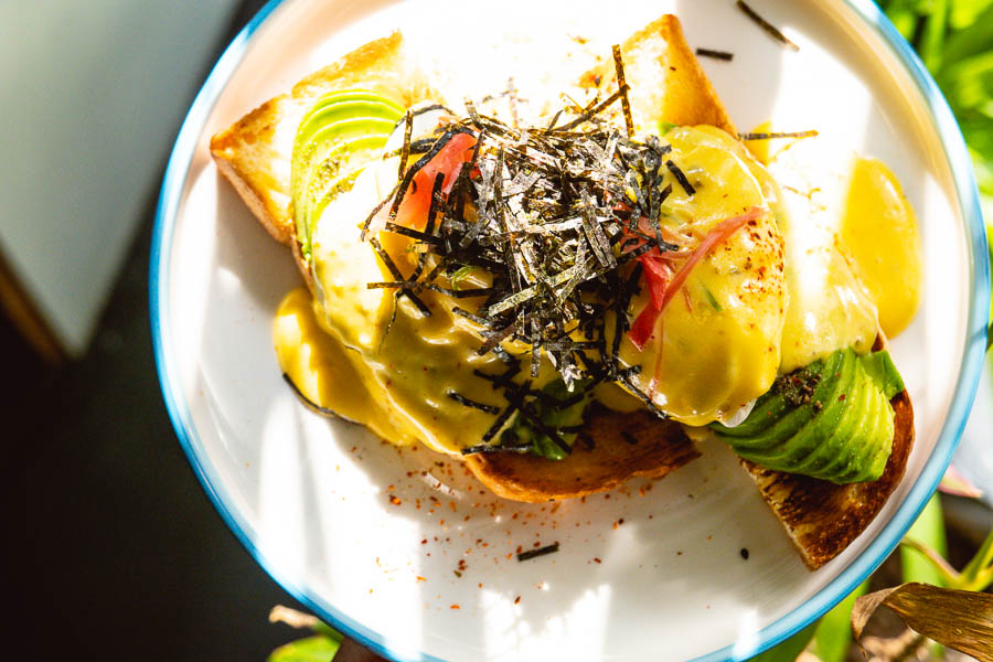 Brunch at Birds of Paradise, a tiki bar and restaurant in Shanghai. Photo by Rachel Gouk.