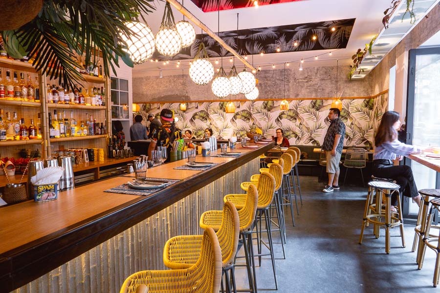 Birds of Paradise, a tiki bar and restaurant in Shanghai. Photo by Rachel Gouk.