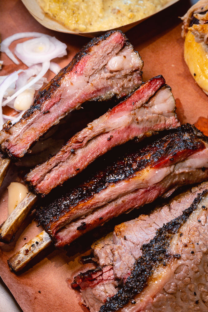 Pork Ribs at Garlic Barbecue, an American barbecue restaurant in Xintiandi, Shanghai. Photo by Rachel Gouk.