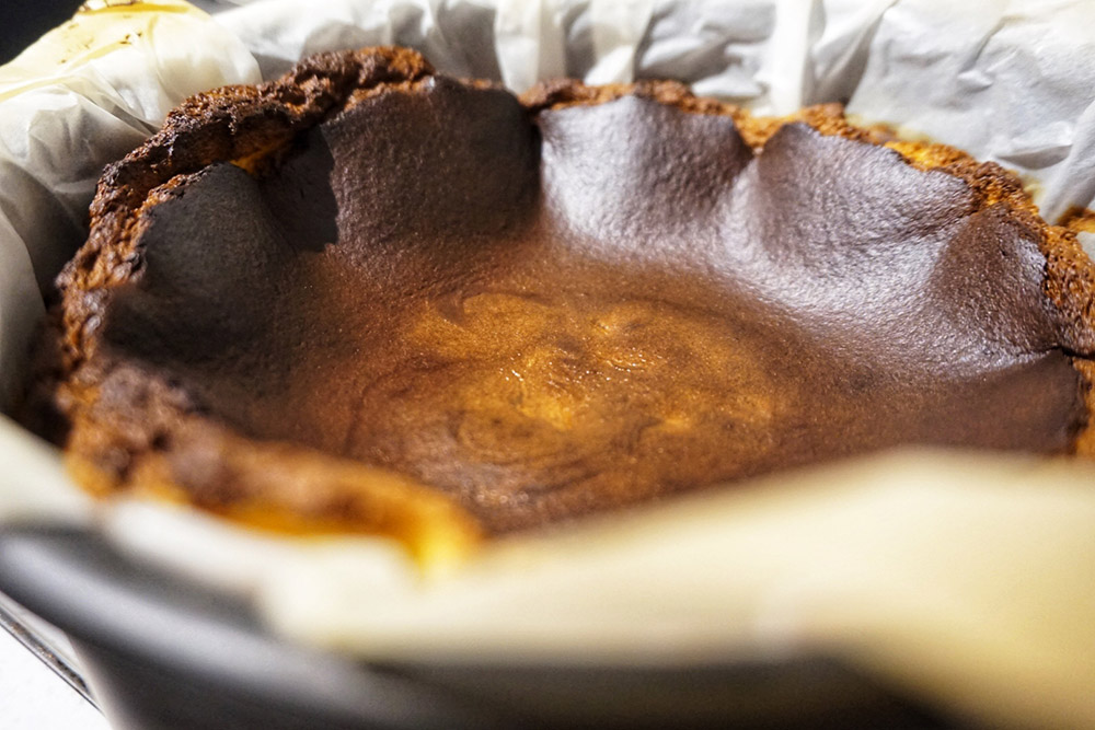 Burnt Basque Cheesecake from Ms P