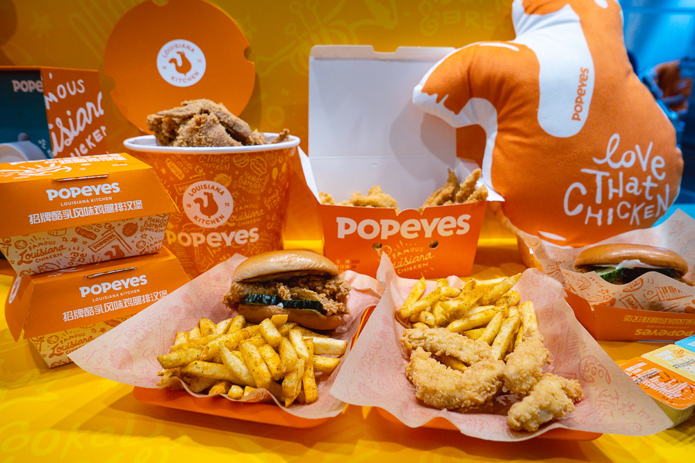 Popeyes Shanghai Opens May 15: Here's A Preview