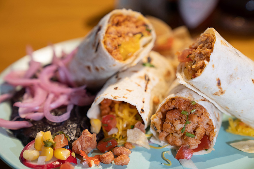 Z-Rou plant-based meat at Cantina Agave. Z-Rou is Shanghai's own plant-based "meat" product—try it at these five restaurants.
