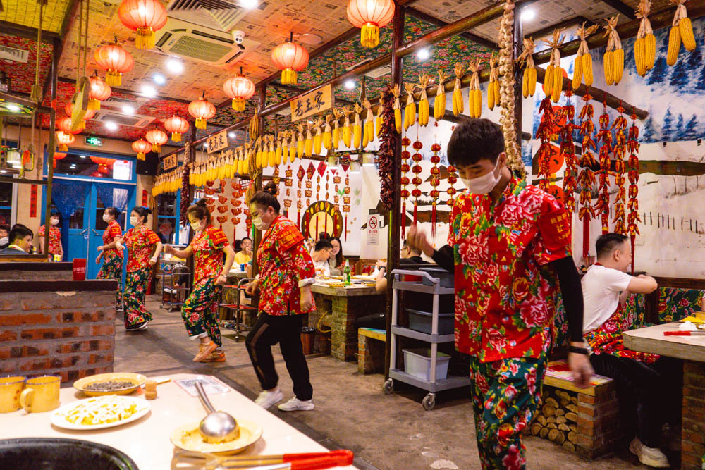 Yao Ji is a Chinese restaurant in Shanghai that specializes in Dongbei-style Iron Pot Stew "Tie Guo Dun". Photo by Rachel Gouk @ Nomfluence.