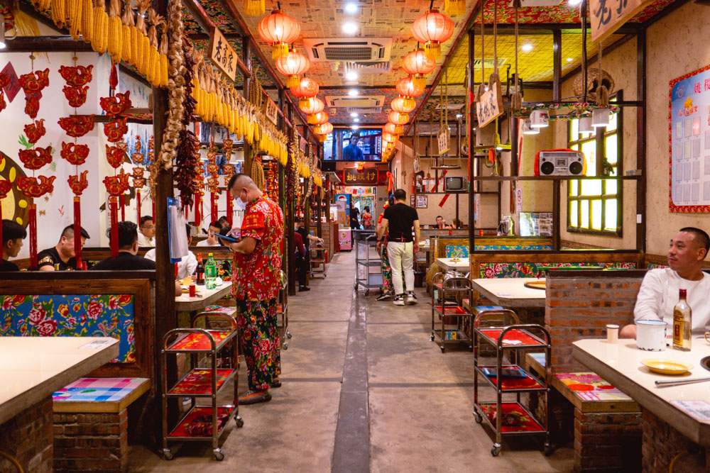 Yao Ji is a Chinese restaurant in Shanghai that specializes in Dongbei-style Iron Pot Stew "Tie Guo Dun". Photo by Rachel Gouk @ Nomfluence.