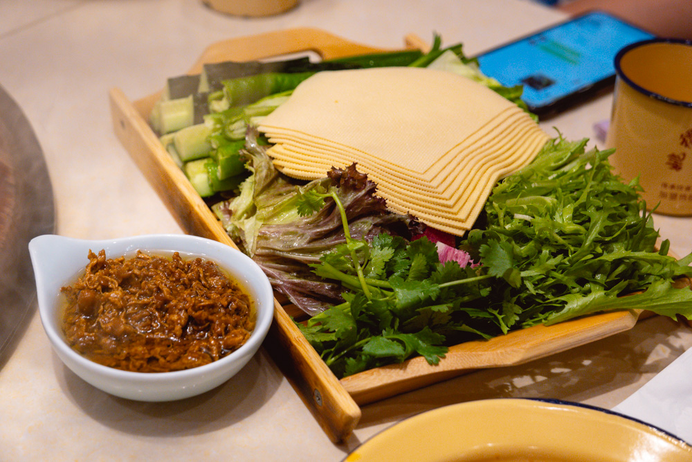 Dip and pickles. Yao Ji is a Chinese restaurant in Shanghai that specializes in Dongbei-style Iron Pot Stew "Tie Guo Dun". Photo by Rachel Gouk @ Nomfluence.