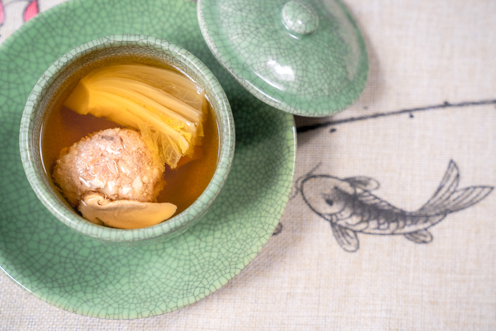 Z-Rou plant-based meat at Canton Table. Z-Rou is Shanghai's own plant-based "meat" product—try it at these five restaurants.