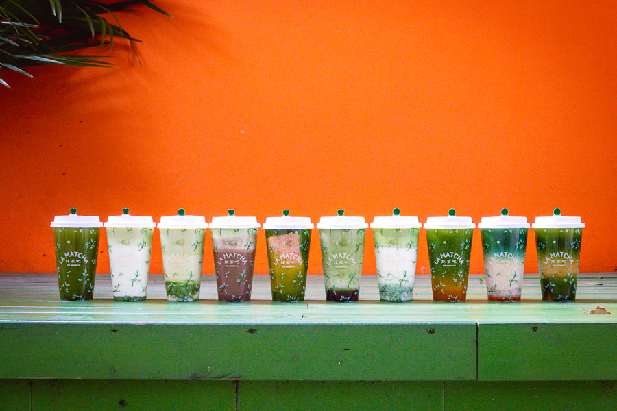 I Tried ALL The Drinks at LA MATCHA
