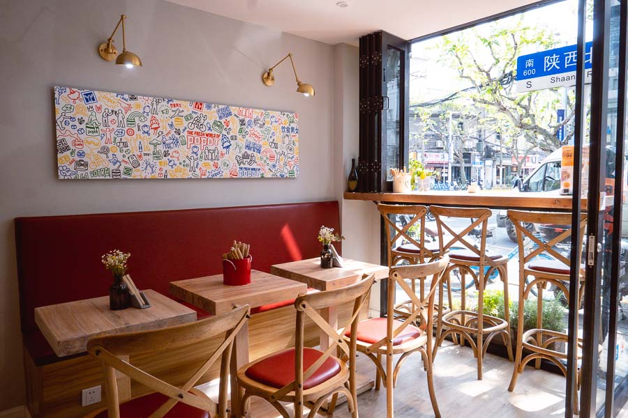 Popot, a French cafe in Shanghai. Photo by Rachel Gouk @ Nomfluence.