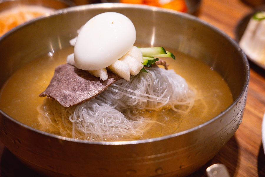 The Best Korean Cold Noodles in Shanghai at Pojeong