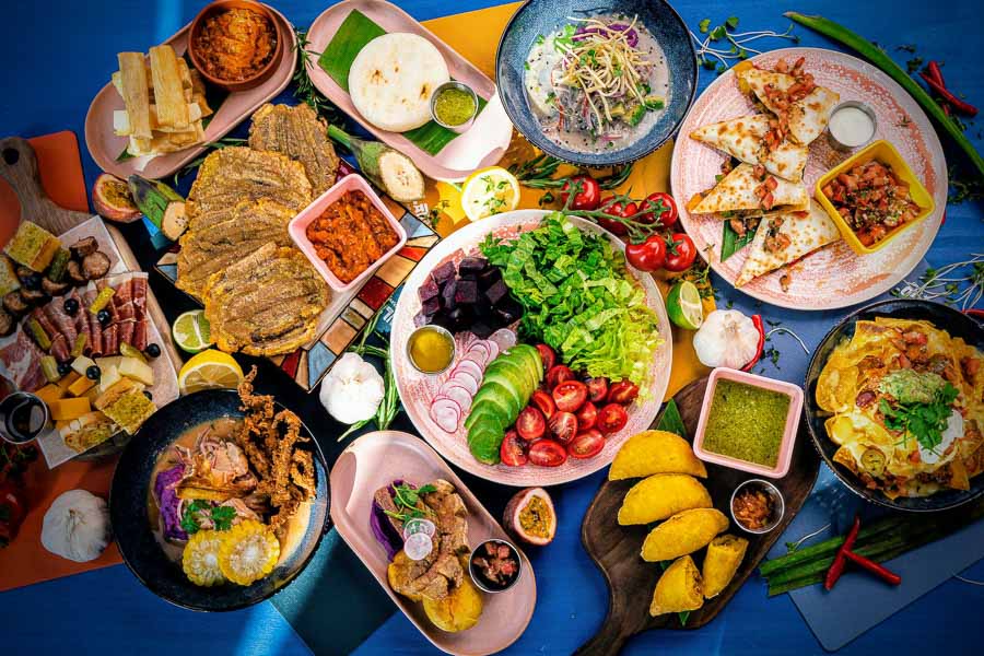 LatinLand is a restaurant, lounge and club in Jing'an, Shanghai serving Latin and Colombian food.