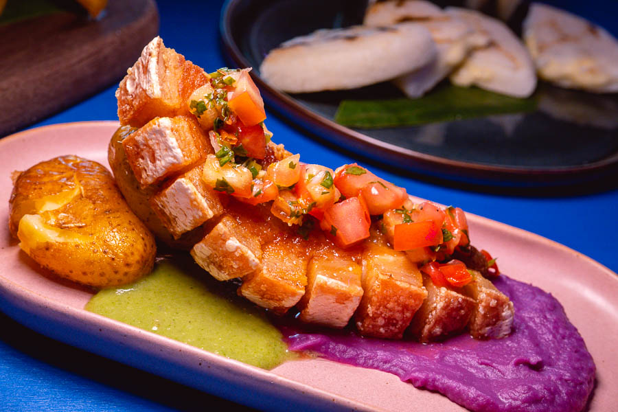 Chicharron. LatinLand is a restaurant, lounge and club in Jing'an, Shanghai serving Latin and Colombian food. Photo by Rachel Gouk @ Nomfluence.
