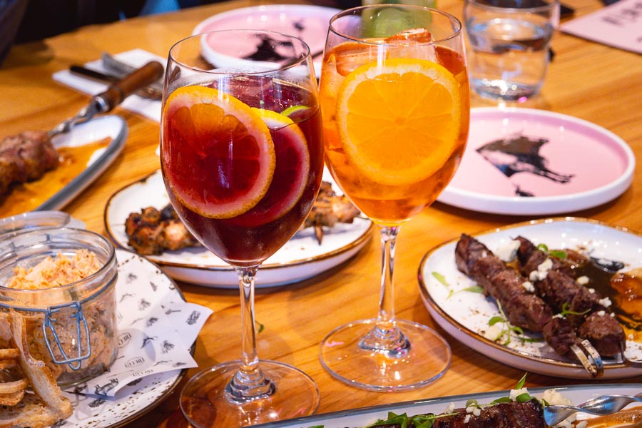 Happy hour at The Meatery, restaurant for steak and grill in Shanghai. Photo by Rachel Gouk @ Nomfluence.