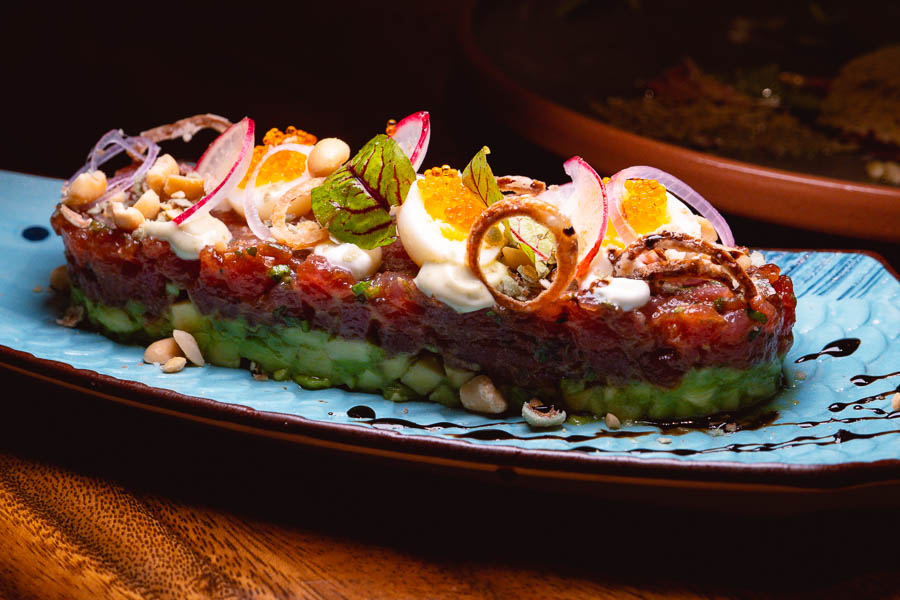Tuna tartare at Azul Italiano, an Italian restaurant in Hongkou, Shanghai. Photo by Rachel Gouk @ Nomfluence.