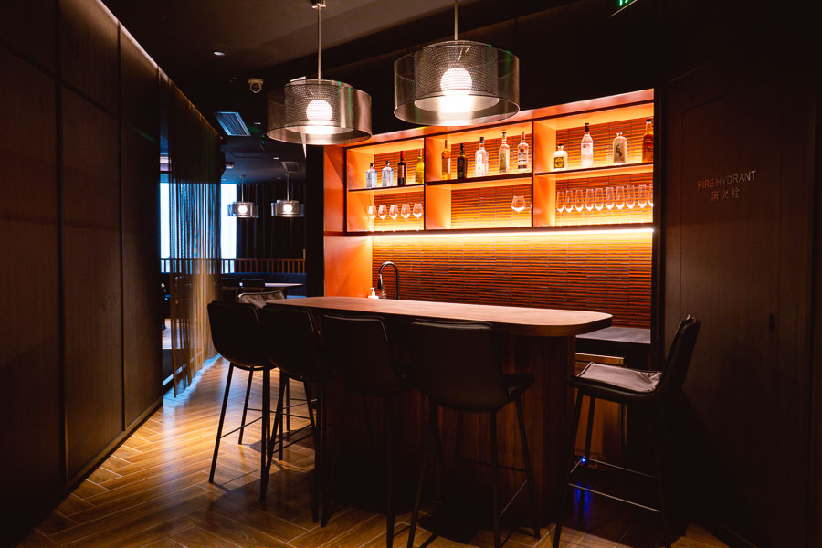 Lounge by Topgolf is a sports entertainment destination in Shanghai that has mini golf and digitized games, and a restaurant and bar. Photo by Rachel Gouk @ Nomfluence