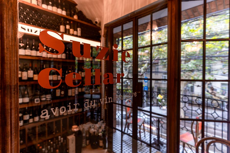 Suzie is a fine French restaurant in Shanghai for wine and dinner.