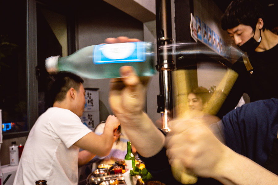 Fafu is a Korean barbecue restaurant in Jing'an, Shanghai. Photo by Rachel Gouk @ Nomfluence.