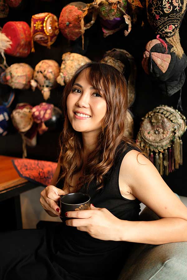 Atina Kuo, Xibo founder. Xibo is a fantastic Xinjiang restaurant in Shanghai that has a diverse menu of ethnic dishes. Photo by Rachel Gouk @ Nomfluence.