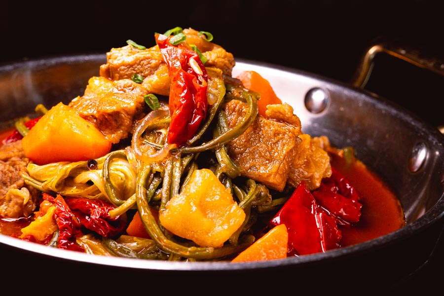Xibonese Susskind stew. Xibo is a fantastic Xinjiang restaurant in Shanghai that has a diverse menu of ethnic dishes. Photo by Rachel Gouk @ Nomfluence.