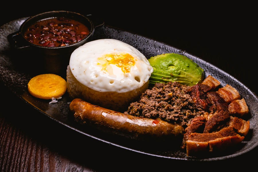 Bandeja Paisa at BoCa, a Latin restaurant and bar serving Colombian and Venezuelan food in Shanghai. Photo by Rachel Gouk @ Nomfluence.