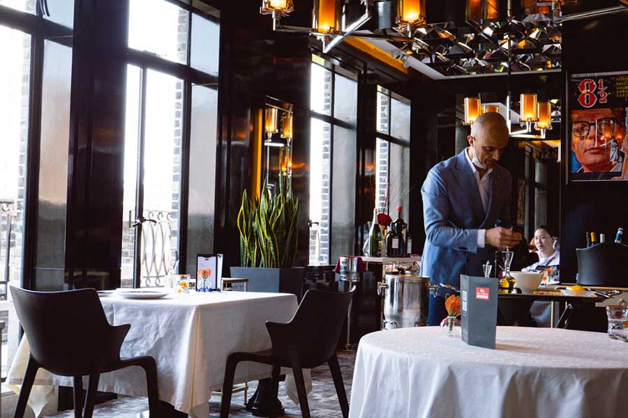 Shanghai Michelin-starred 8 1/2 Otto e Mezzo Bombana undergoes renovations, reopens in the fall.
