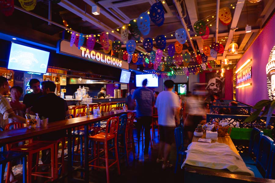 Restaurants where you can eat ceviche in Shanghai: Baby octopus ceviche at Tacolicious.