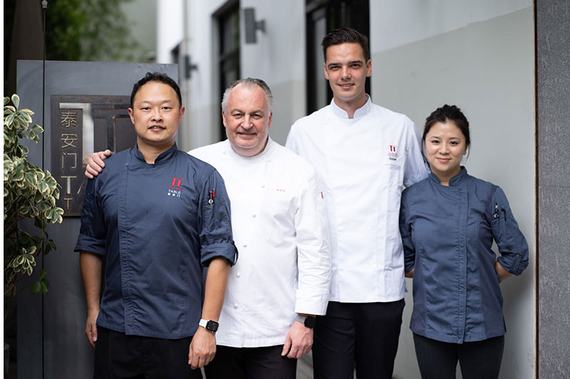 Shanghai's Michelin 3-star restaurant Taian Table welcomes new Chef de Cuisine Christiaan Stoop.