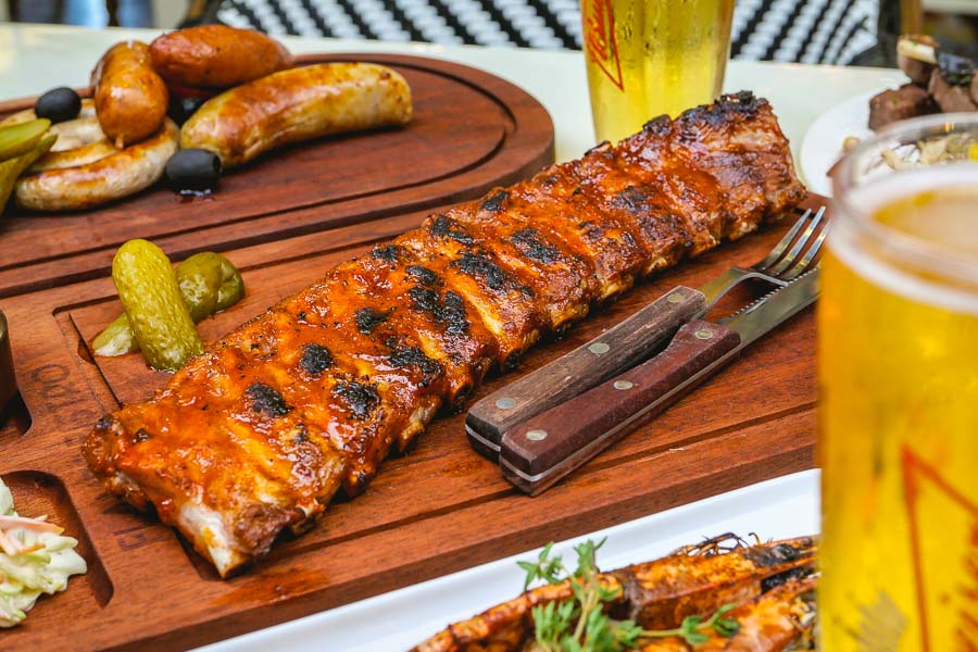 Flambe is a Viennese restaurant in Shanghai that serves flame-grilled ribs and traditional Austrian dishes. Photo by Rachel Gouk @ Nomfluence.