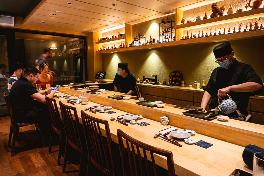 Hulu Sushi, one of the best Japanese omakase restaurants in Shanghai. Photo by Rachel Gouk @ Nomfluence.