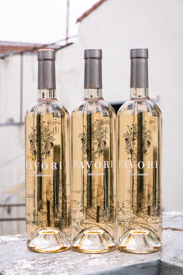 Chateau Favori rose wine. Photo by Rachel Gouk @ Nomfluence.