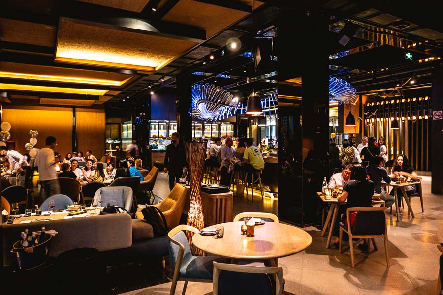 The Nest, a popular restaurant and bar on The Bund, Shanghai. Photo by Rachel Gouk @ Nomfluence.