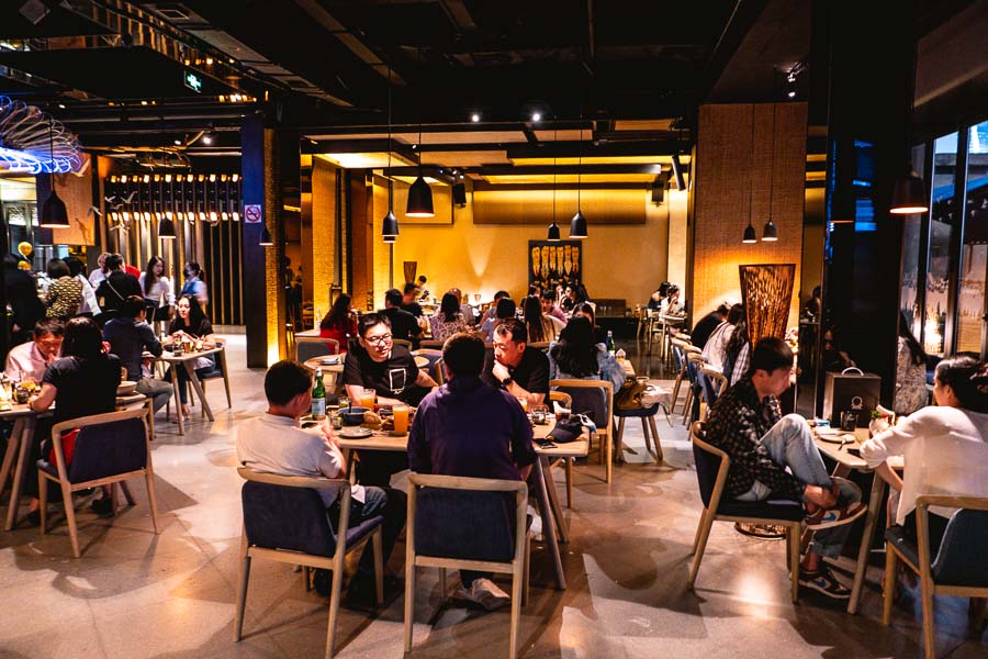 The Nest, a popular restaurant and bar on The Bund, Shanghai. Photo by Rachel Gouk @ Nomfluence.