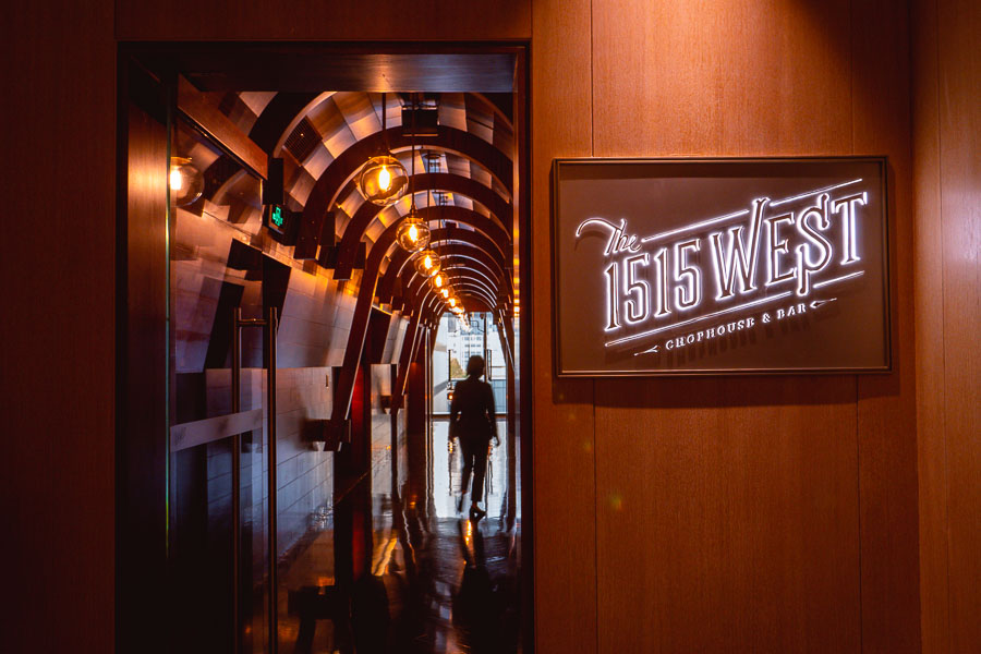 1515 West Chophouse & Bar is a steakhouse at the Jing An Shangri-La Shanghai. Photo by Rachel Gouk @ Nomfluence.