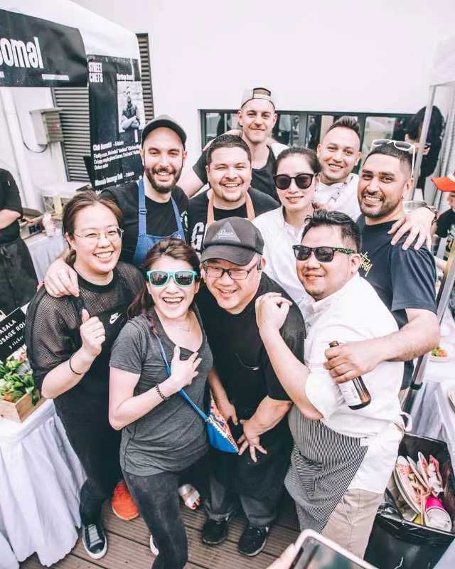 Shanghai-based chefs: Ling Huang, Sergio Moreno, Carlos Sotomayor, Simon Sunwoo, Danyi Gao, Hardeep Somal