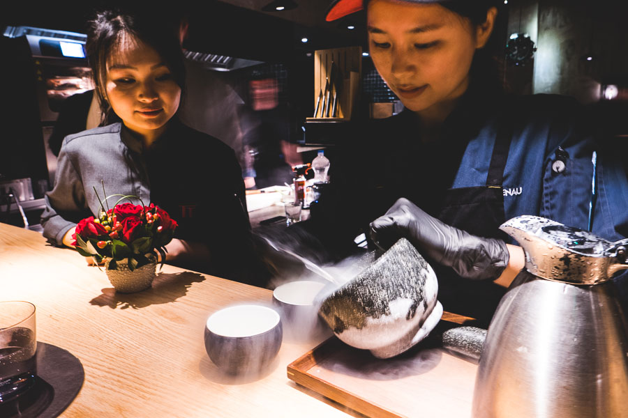 Taian Table is a Michelin three-star restaurant in Shanghai by acclaimed chef Stefan Stiller. Photo by Rachel Gouk @ Nomfluence