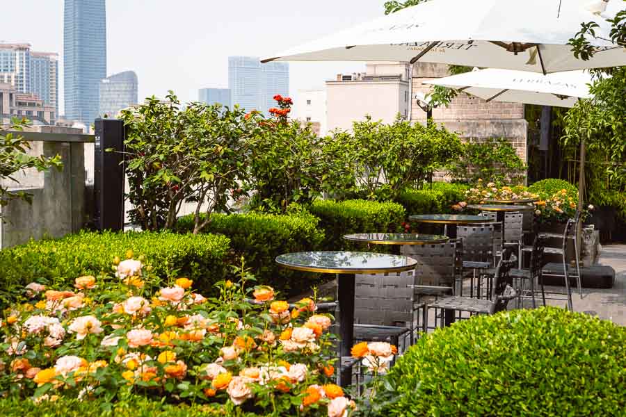 Roof Garden Reopens at The Shanghai EDITION with Free-Flow