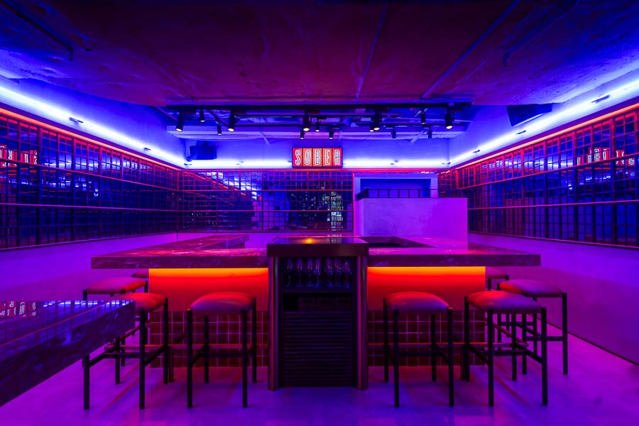 Award winning cocktail bar Sober Company reopens in Fuxing Park, Shanghai.