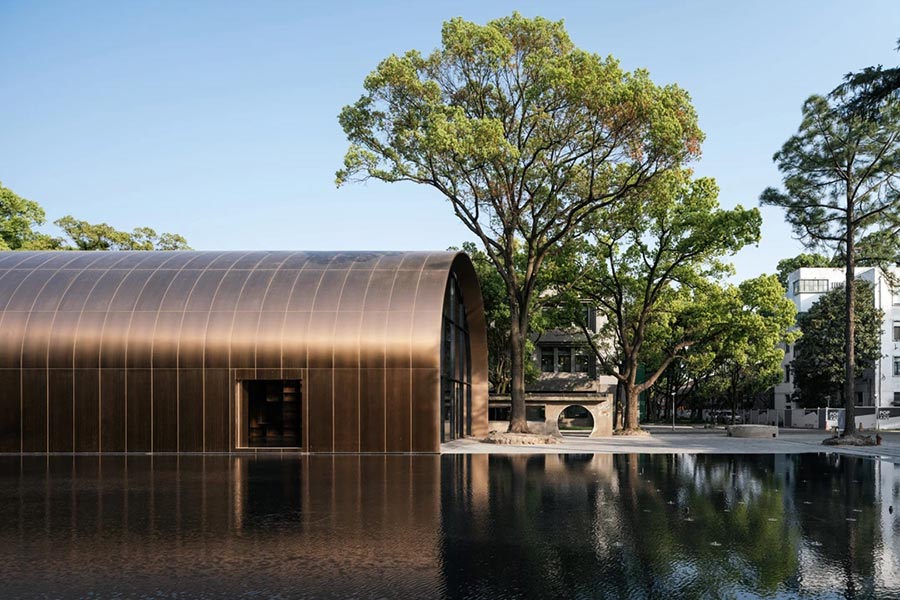 Copper Blockhouse, EKA Tianwu, Shanghai. Photos by CreatAR Images.