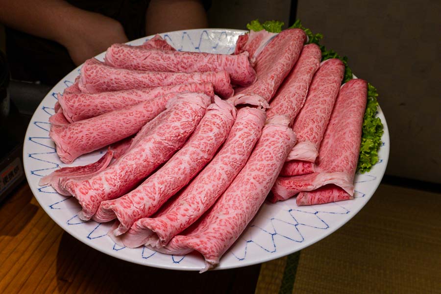 The Holy Grail of Sukiyaki Meals with A5 Wagyu