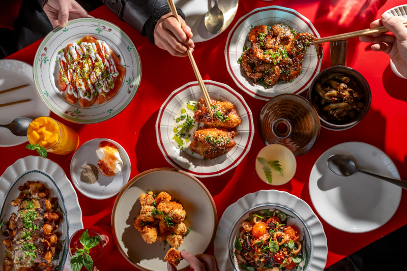 Park South is a contemporary Taiwanese fusion restaurant in Shanghai.