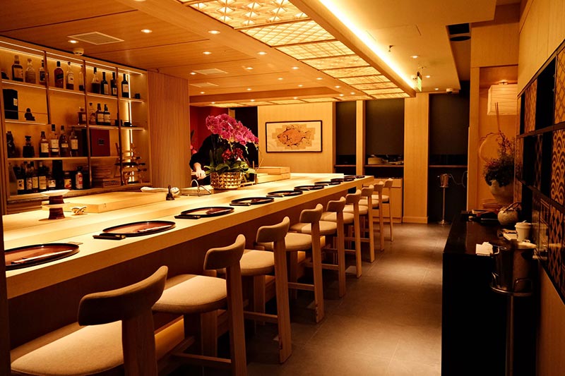 Ochiyo is a Japanese restaurant in Shanghai that does excellent omakase.