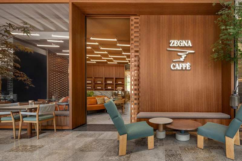 Zegna Opens First-Ever Zegna Caffè in Shanghai