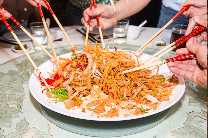 Explained: Yee Sang / Lou Hei Prosperity Salad