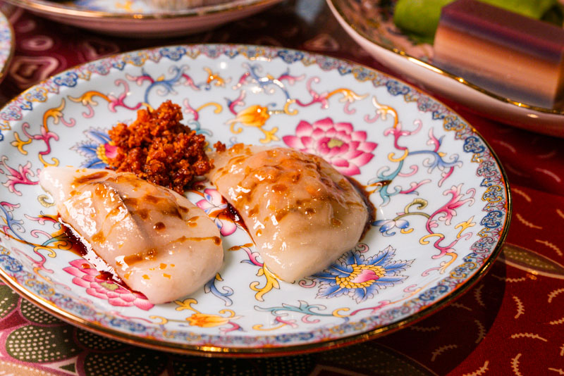 Nectar is a dessert shop in Shanghai specializing nyonya kuih, desserts from the Peranakan culture.