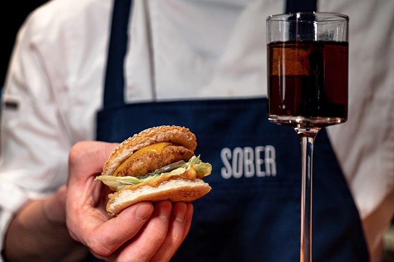 Sober Company Launches Sober Airways Tasting Menu