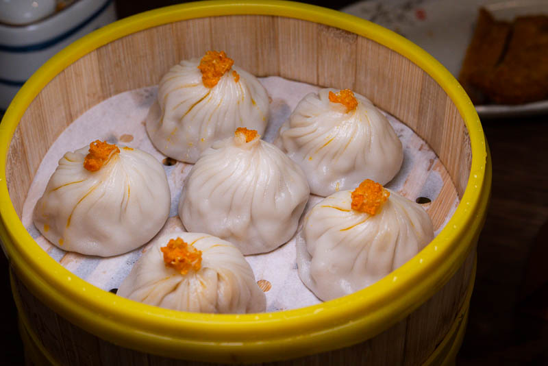 Fuchun is a popular xiaolongbao restaurant in Shanghai.
