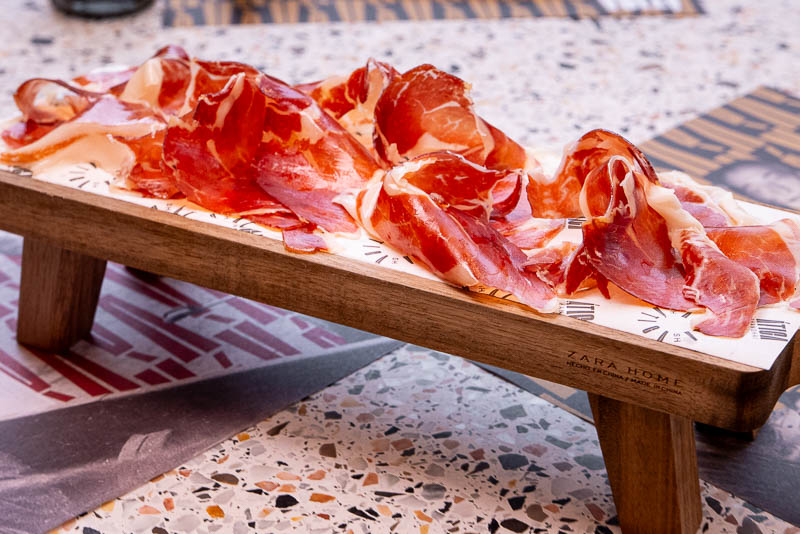 Atica, a Spanish restaurant in Shanghai with terrace views.